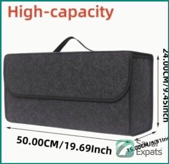 high-capacity-trunk-fabric-organizer-in-black-gray-riyadh-big-0