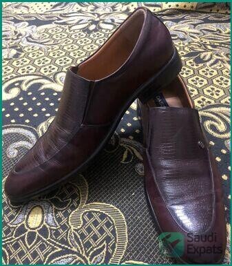 premium-dasco-leather-shoes-size-43-cherry-color-khobar-big-1