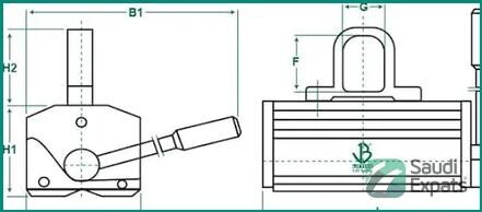 new-mgl-600-permanent-magnetic-plate-lifter-for-sale-in-jubail-big-0