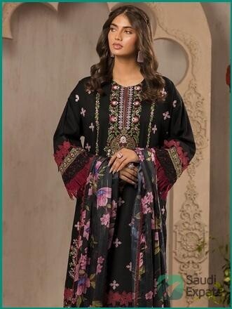 unstitched-pakistani-embroidered-summer-suits-for-sale-in-jubail-big-1