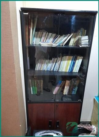 modern-office-desk-and-glass-wardrobe-for-sale-in-makkah-big-0