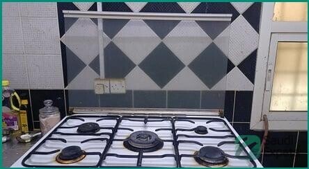 ariston-5-burner-cooking-range-in-riyadh-great-condition-big-1