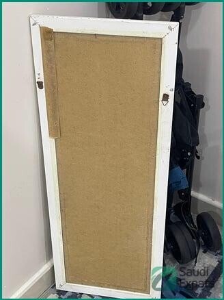 white-framed-wall-mirror-in-excellent-condition-dammam-big-0