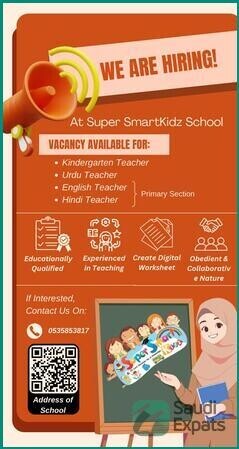 hiring-female-kindergarten-and-primary-teachers-in-jubail-big-0