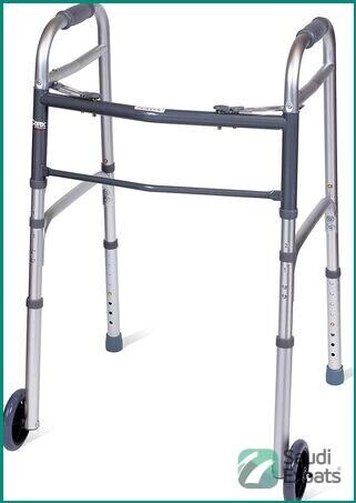 aluminum-adult-walker-with-wheels-like-new-riyadh-big-0