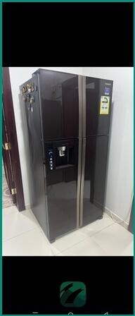 fridge-and-freezer-with-dispenser-perfect-condition-big-1